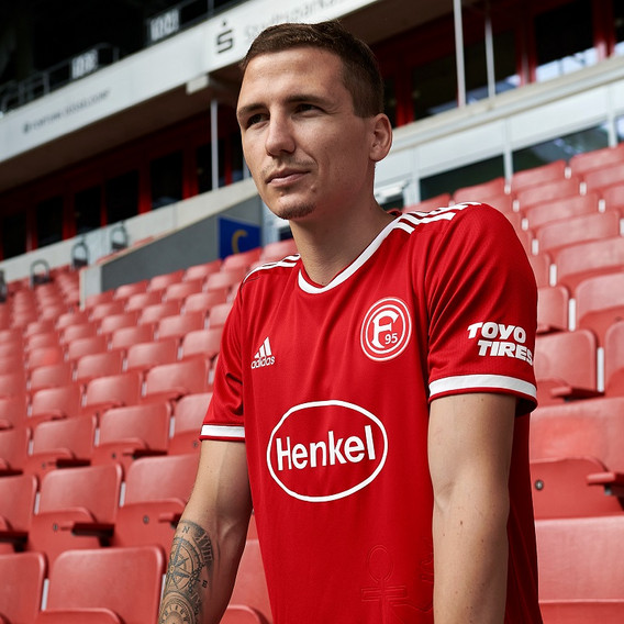 adidas FORTUNA 95 ユニフォームS Fortuna Düsseldorf 1895: フォルトゥナが2021/22シーズンの新