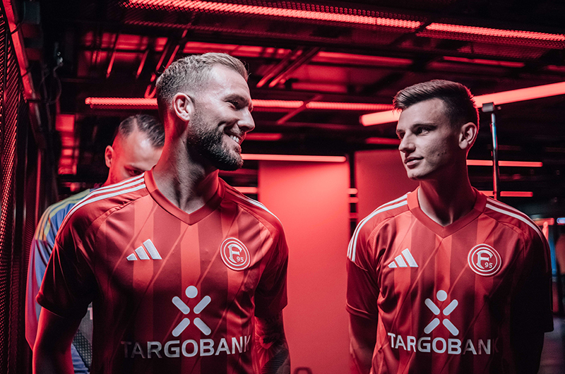 adidas FORTUNA 95 ユニフォームS Fortuna Düsseldorf 1895: フォルトゥナが2024/25シーズンの