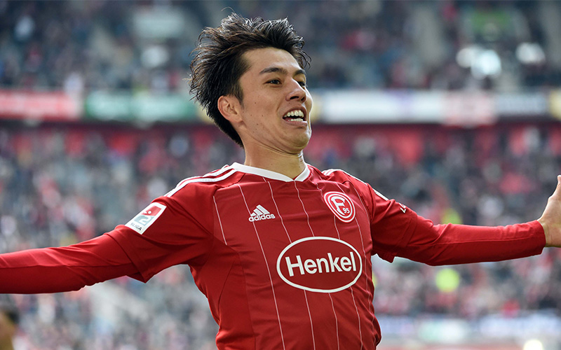 Fortuna Düsseldorf 1895: 田中碧、アペルカンプ真大、内野貴史