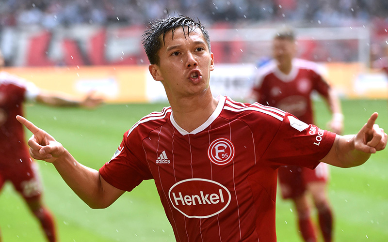 Fortuna Düsseldorf 1895: 田中碧、アペルカンプ真大、内野貴史